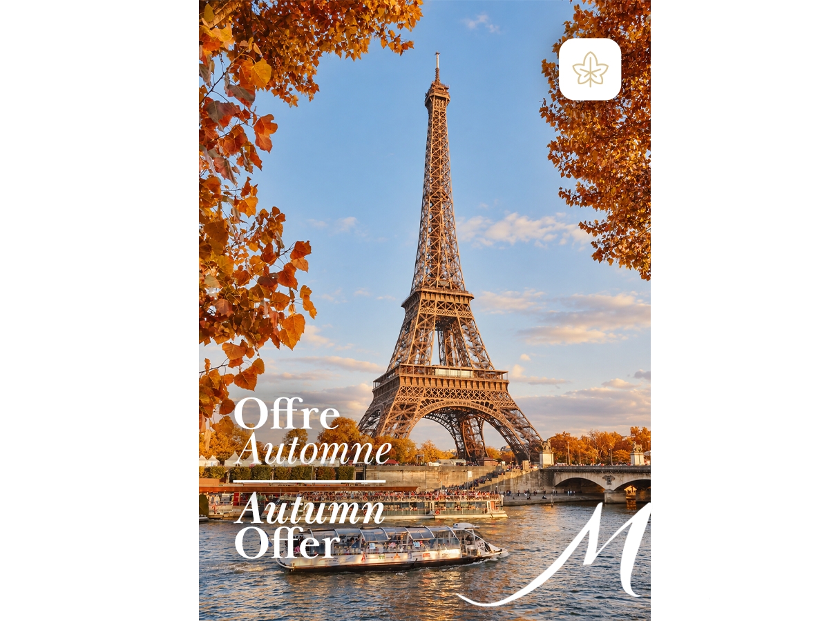 Offre Exclusive Automne -10% petit-d&eacute;jeuner offert - H&ocirc;tel Magnifique Paris