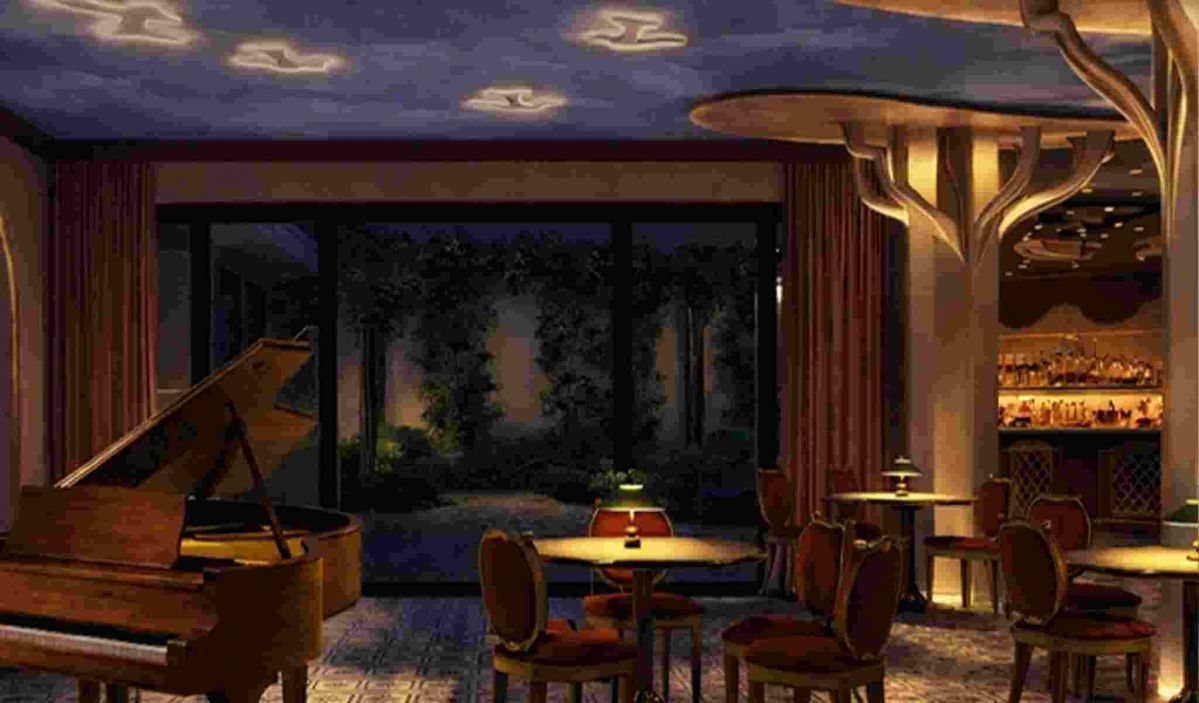 A night bar with a cozy atmosphere at the H&ocirc;tel Magnifique Paris